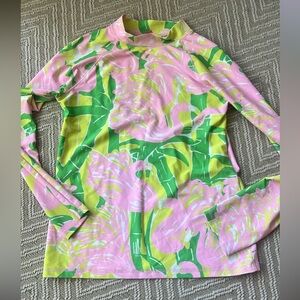 Lilly Pulitzer target size XL (14-16) rashguard